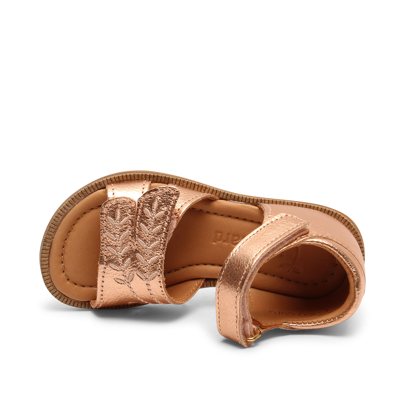 overskydende undulate dusin Bisgaard øko sandal i vegetabilsk garvet læder. – Anton Elsker Sko